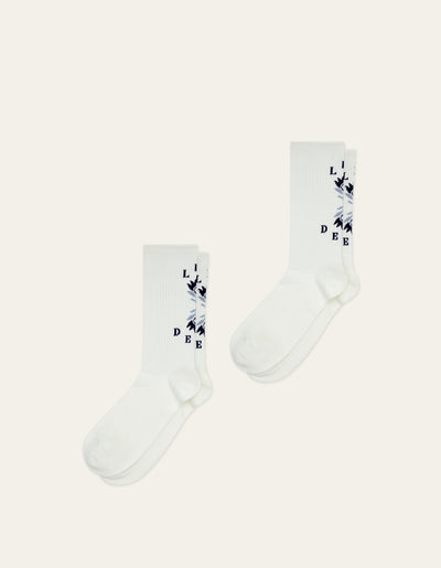 LOGO FLOWER SOCK - LES DEUX
