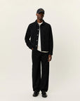 LAYTON AOP DENIM OVERSHIRT - LES DEUX