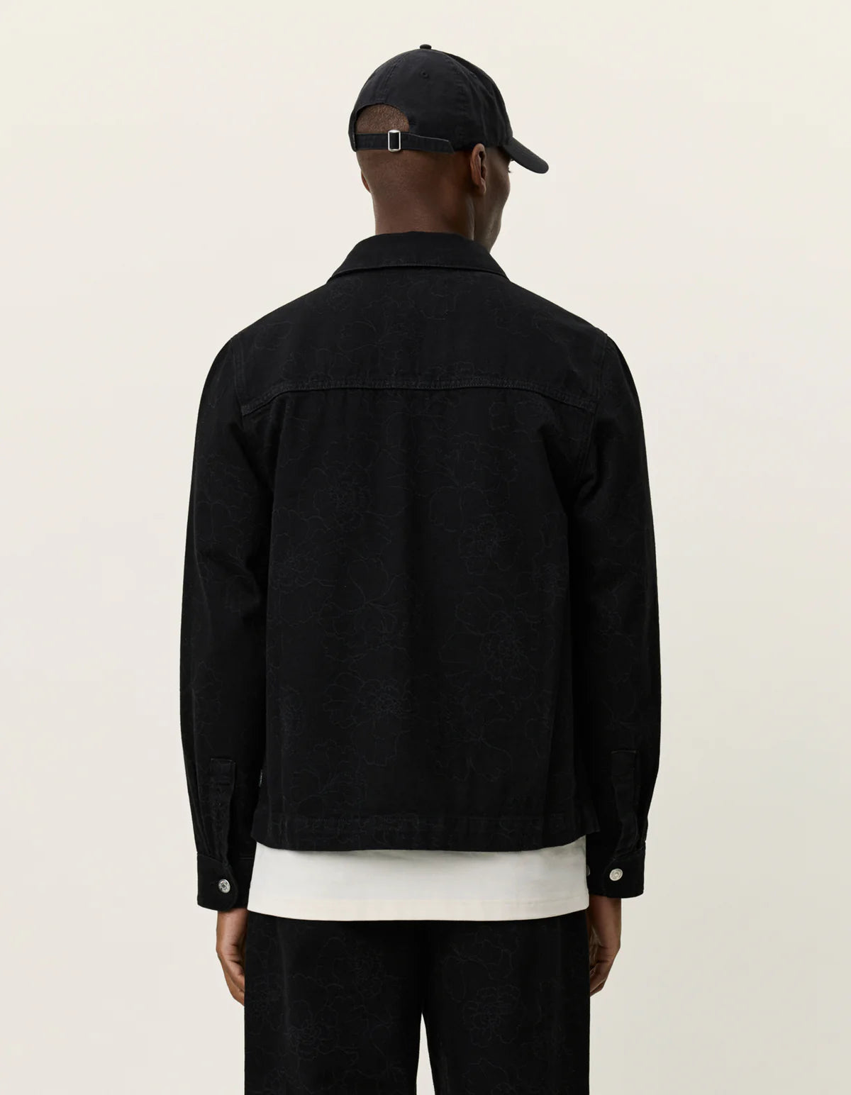 LAYTON AOP DENIM OVERSHIRT - LES DEUX