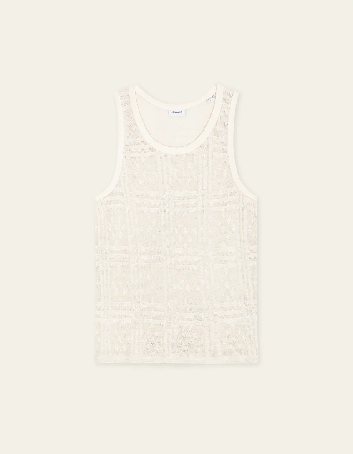 HUXLEY POINTELLE TANK TOP - LES DEUX
