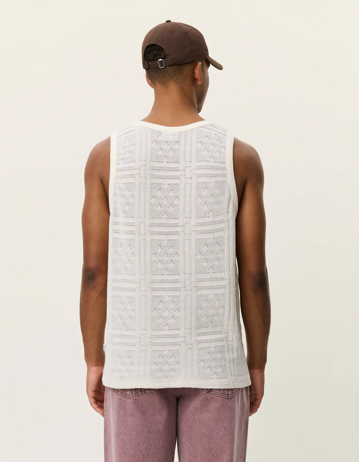 HUXLEY POINTELLE TANK TOP - LES DEUX