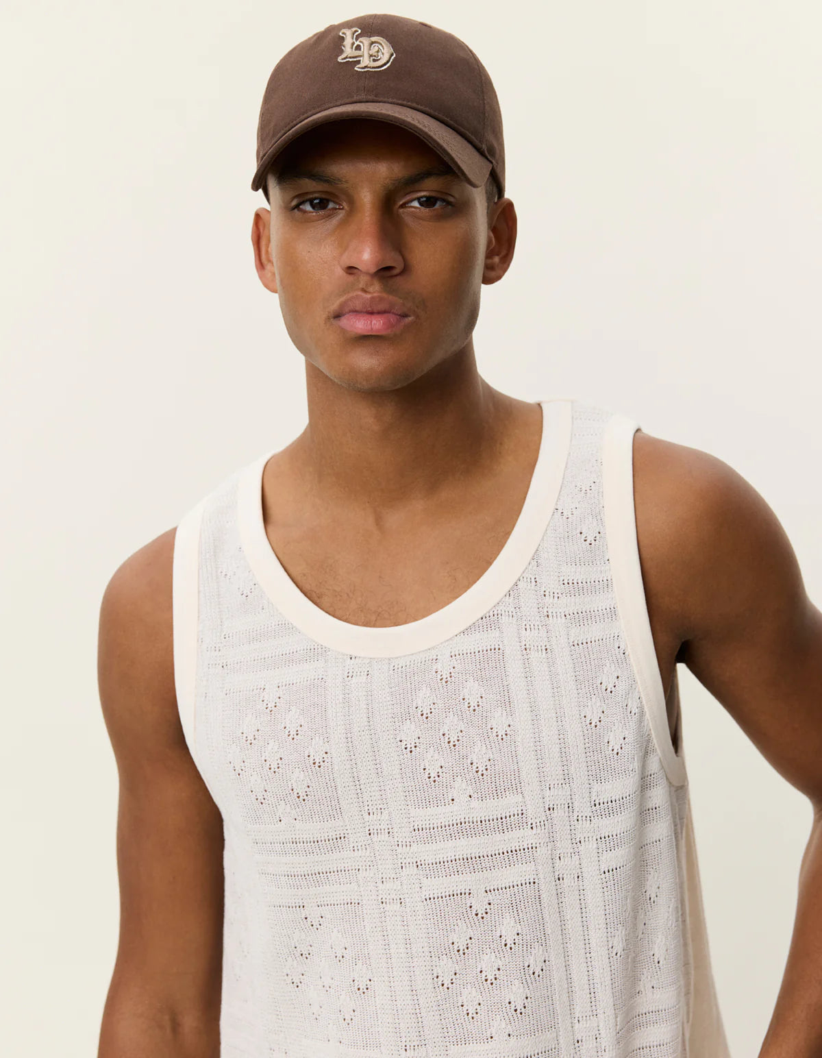 HUXLEY POINTELLE TANK TOP - LES DEUX
