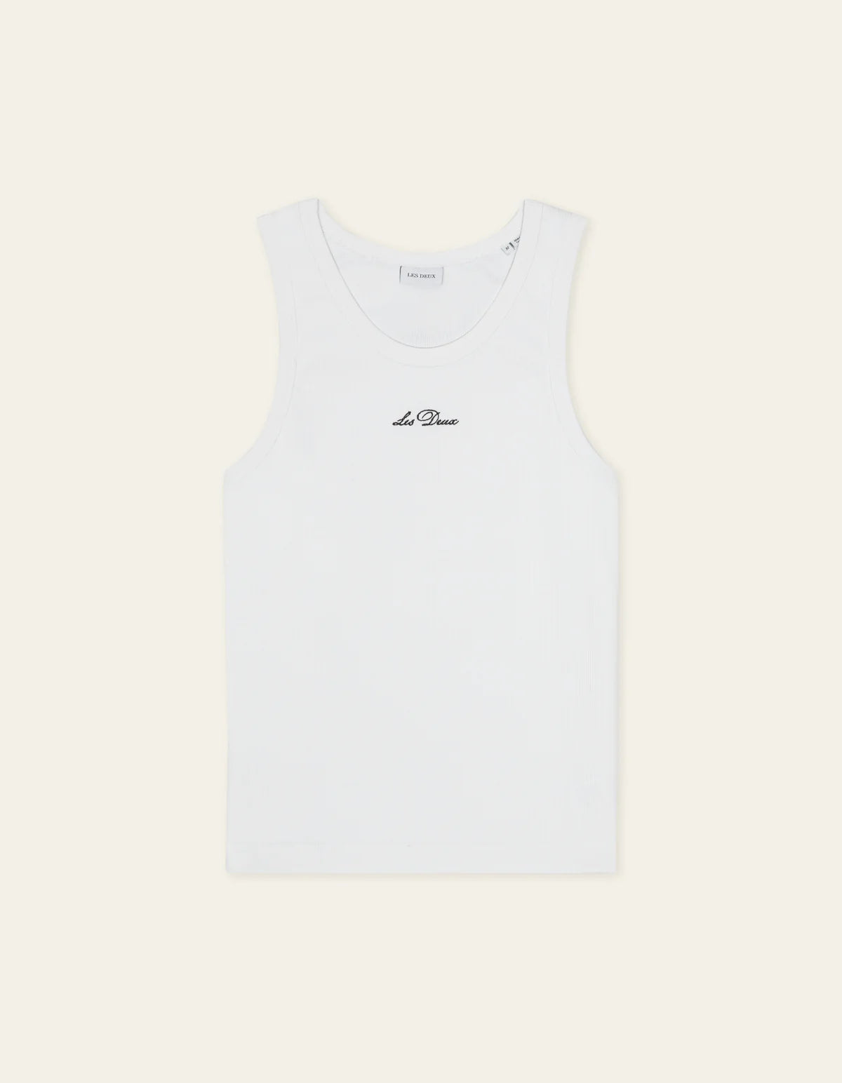 ARTHUR LOGO RIB TANK TOP - LES DEUX