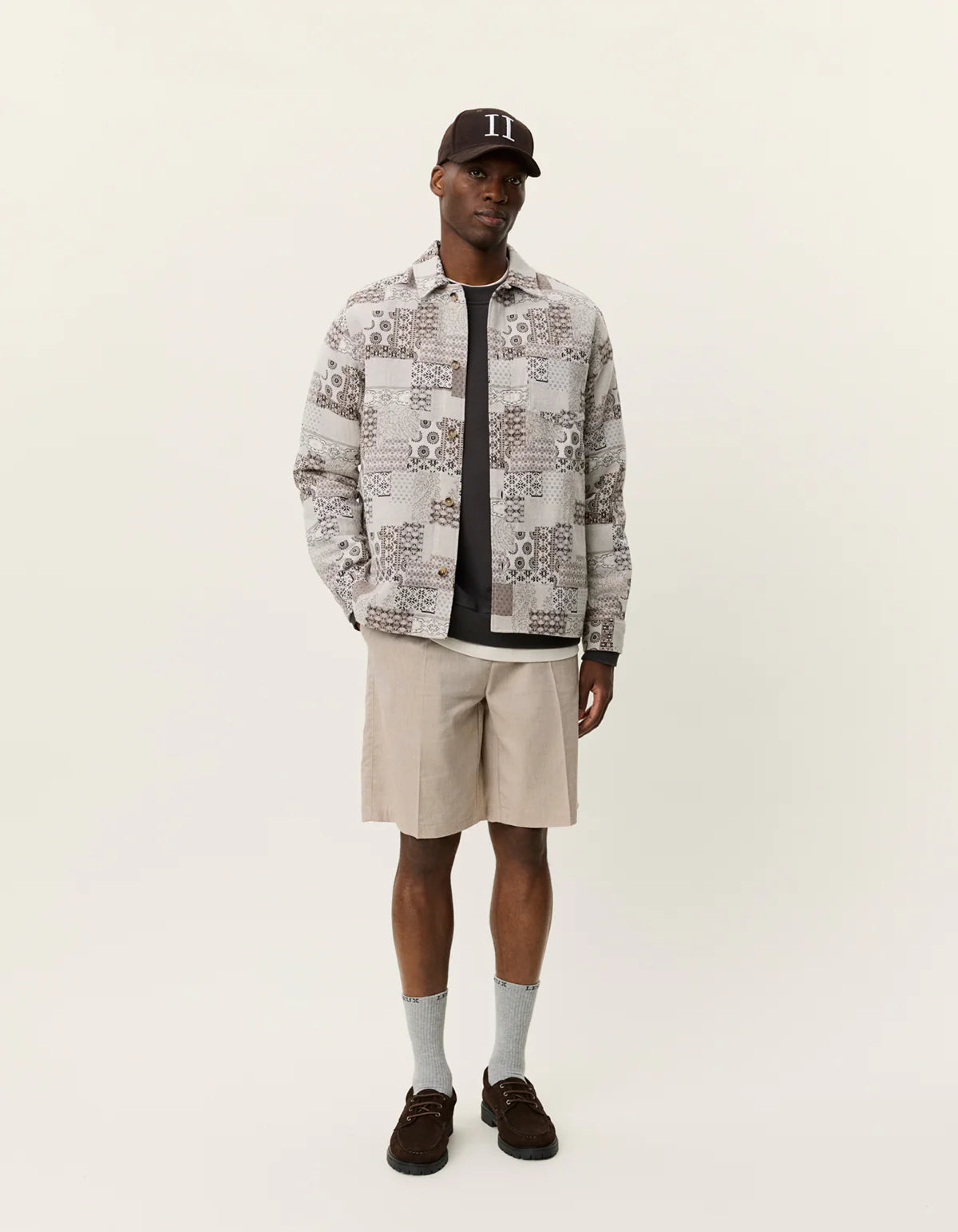 LAYTON PATCHWORK OVERSHIRT - LES DEUX