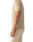 COTTON LINEN MODERN CREWNECK - DEKE