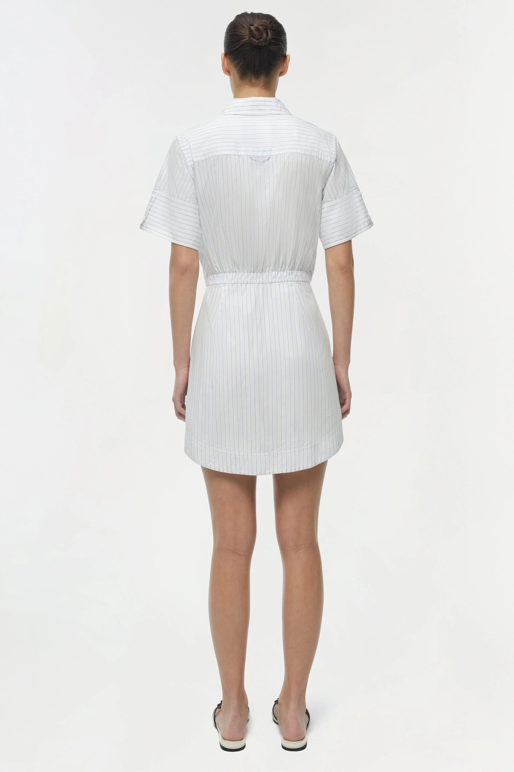 Marcy Cotton Mini Shirt Dress – Grafic Enterprises Inc