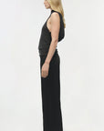 Samira Satin Cape Top