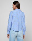 COSETTE CROP HI LOW SHIRT