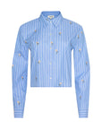 COSETTE CROP HI LOW SHIRT