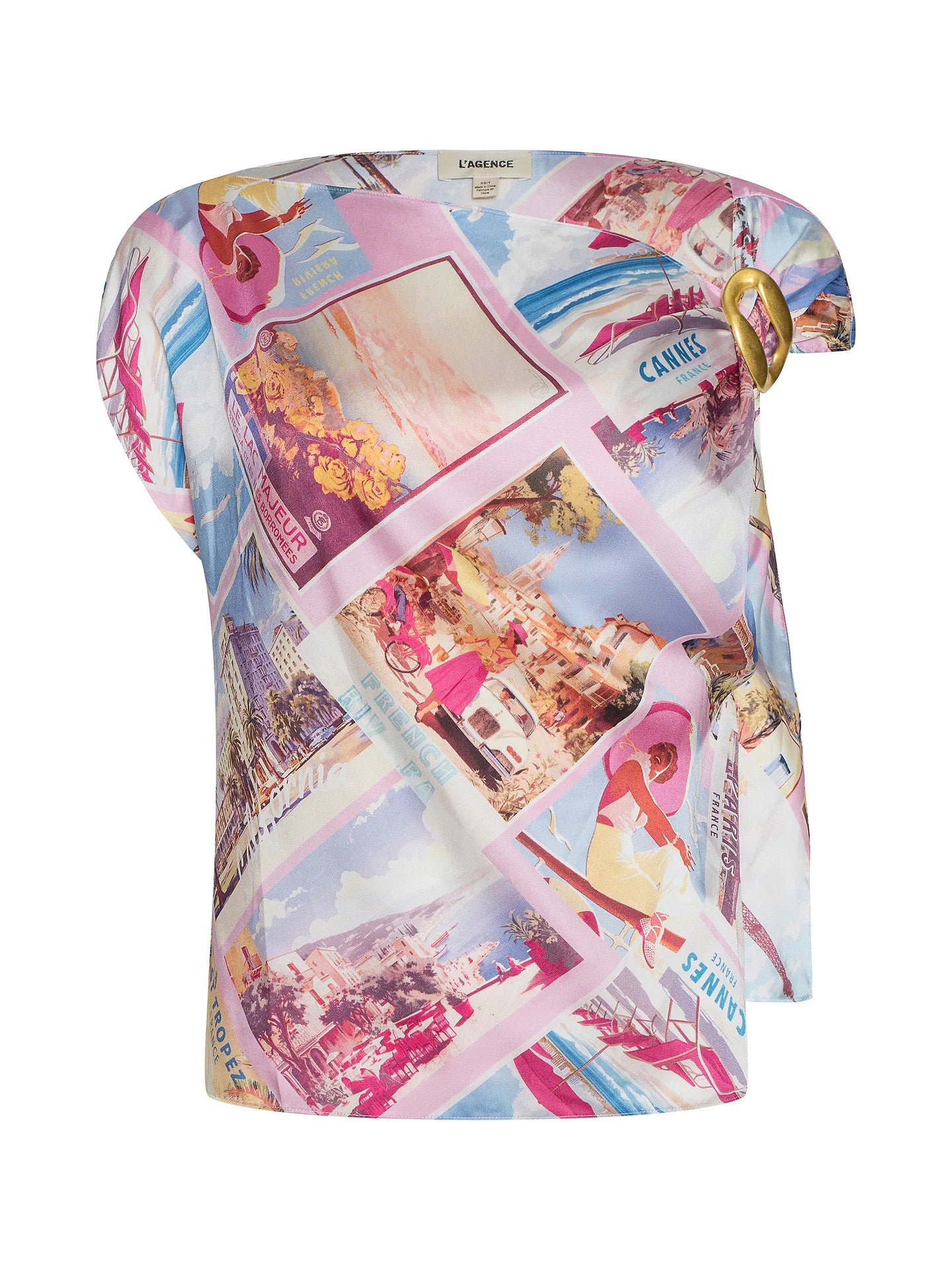 DRISELLE SCARF TOP
