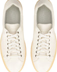 TERRENCE WASHED LEATHER SNEAKER - ROBERT BARAKETT