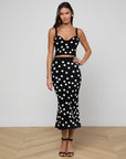 TULA POLKA DOT BRA KNIT TOP