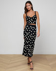 TULA POLKA DOT BRA KNIT TOP