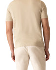 COTTON LINEN MODERN CREWNECK - DEKE