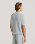 THORN KNIT COTTON T-SHIRT - WAHTS