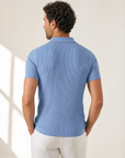 SAND Knit Johnny Collar – SKY - Hero Back
