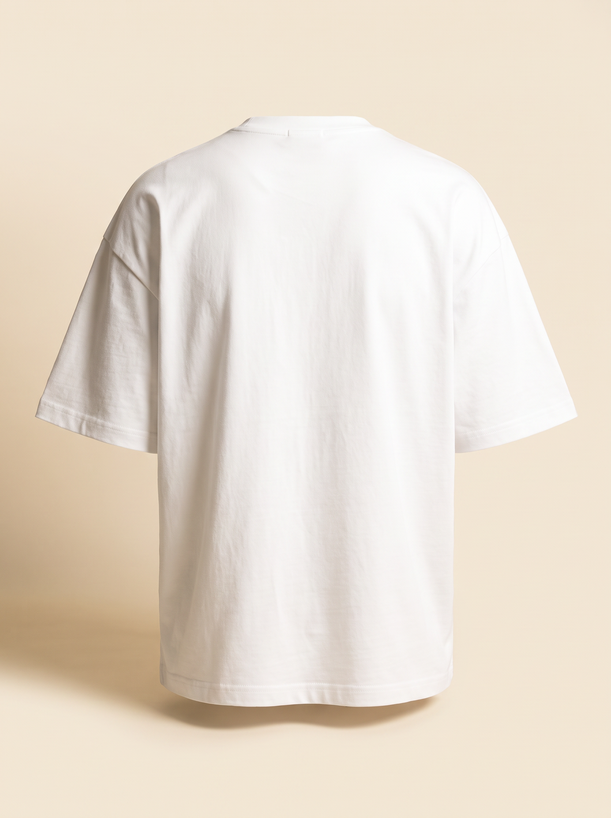 SIGNATURE T-SHIRT - LES DEUX – WHITE/BLACK - Ghost Back