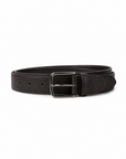 Paolo Vitale Pebbled Leather Belt – BROWN - Coiled Hero