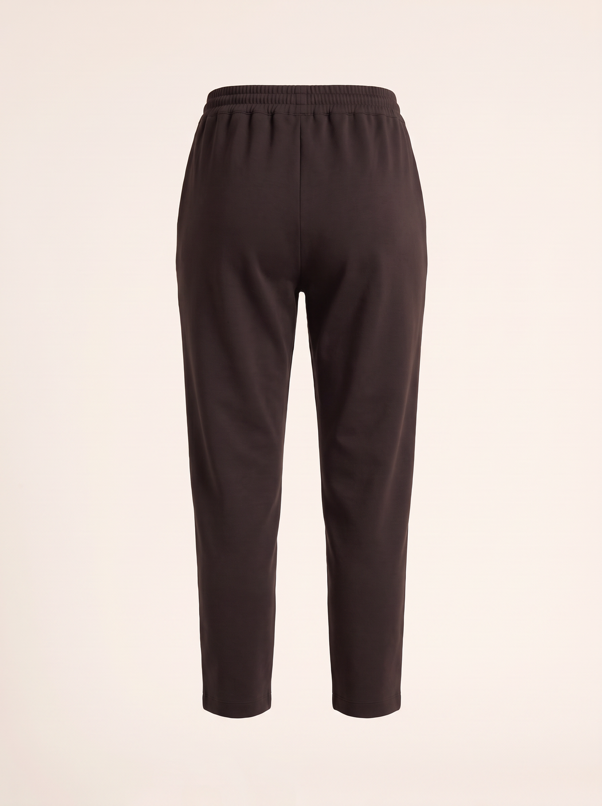 Brushed Pima Cotton Tapered Pant – MOLASSES - Ghost Mannequin Back