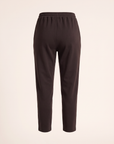 Brushed Pima Cotton Tapered Pant – MOLASSES - Ghost Mannequin Back