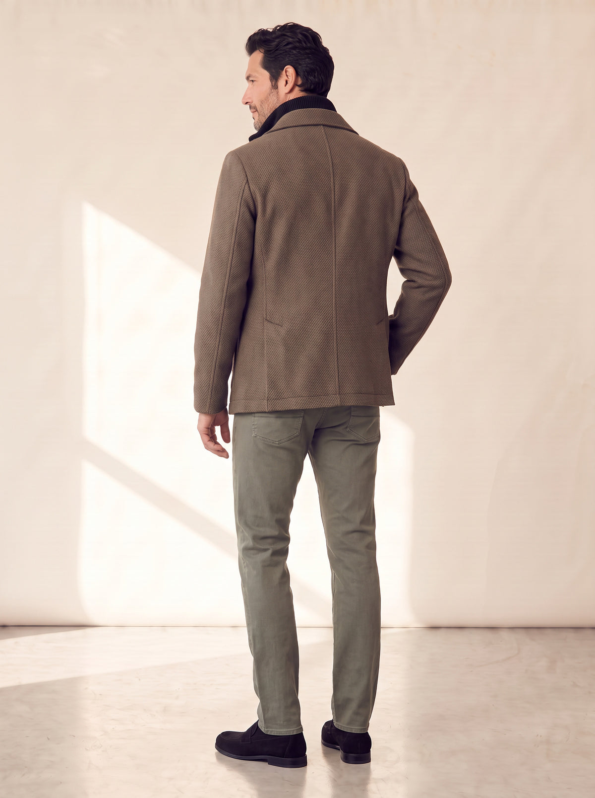 MICHELANGELO SOFT DYE 5 POCKET - ALOE – ALOE - Full Back Model