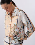 Printed twill shirt