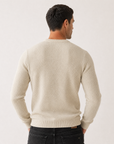 HERRINGBONE CREWNECK