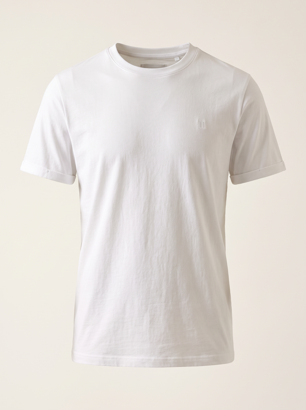 NORREGAARD TONAL T-SHIRT - LES DEUX – WHITE/WHITE - Ghost Front