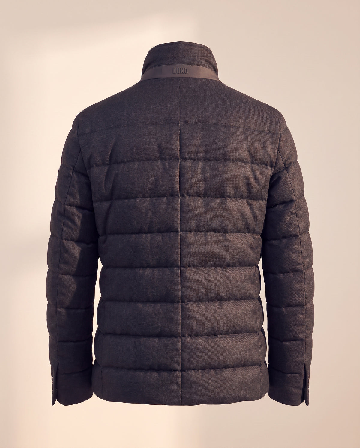 DUNO Master T Technical Wool Down Jacket – BLACK - Ghost back