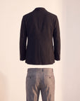 Circolo 1901 Wool Blazer – BLACK - Ghost Back