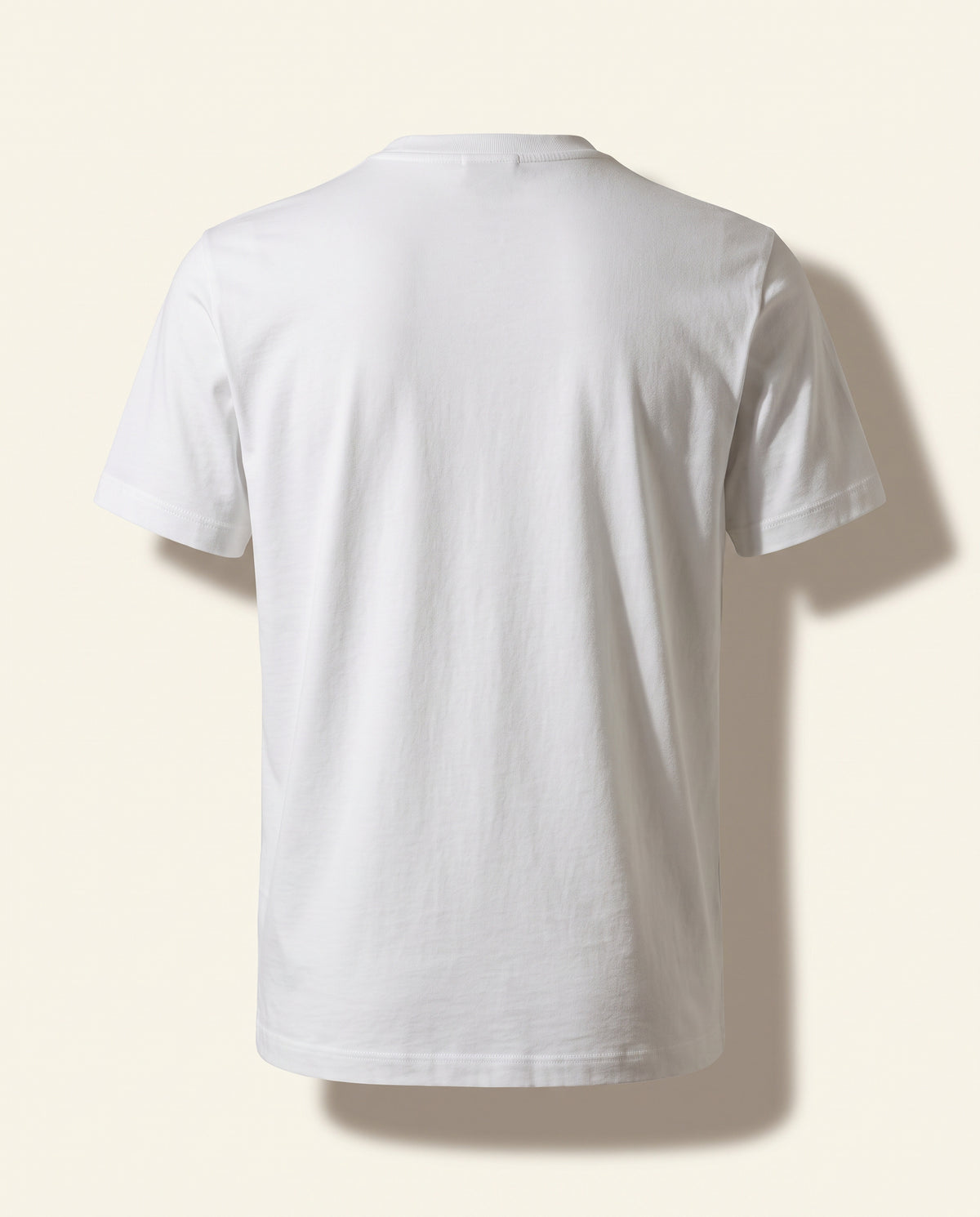Circolo 1901 Cashmere-Touch Short-Sleeve T-Shirt – OPTIC WHITE - Ghost Back