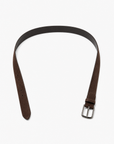 Paolo Vitale Suede Belt – BROWN - Opened Full Belt
