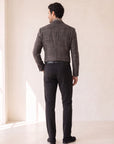 MICHELANGELO WATER WASH 5 POCKET - BLACK – BLACK - Full Back Model