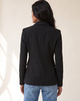 Miller Dickey Jacket — Black/Gold – BLACK/GOLD - Hero Back