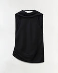 Samira Satin Cape Top