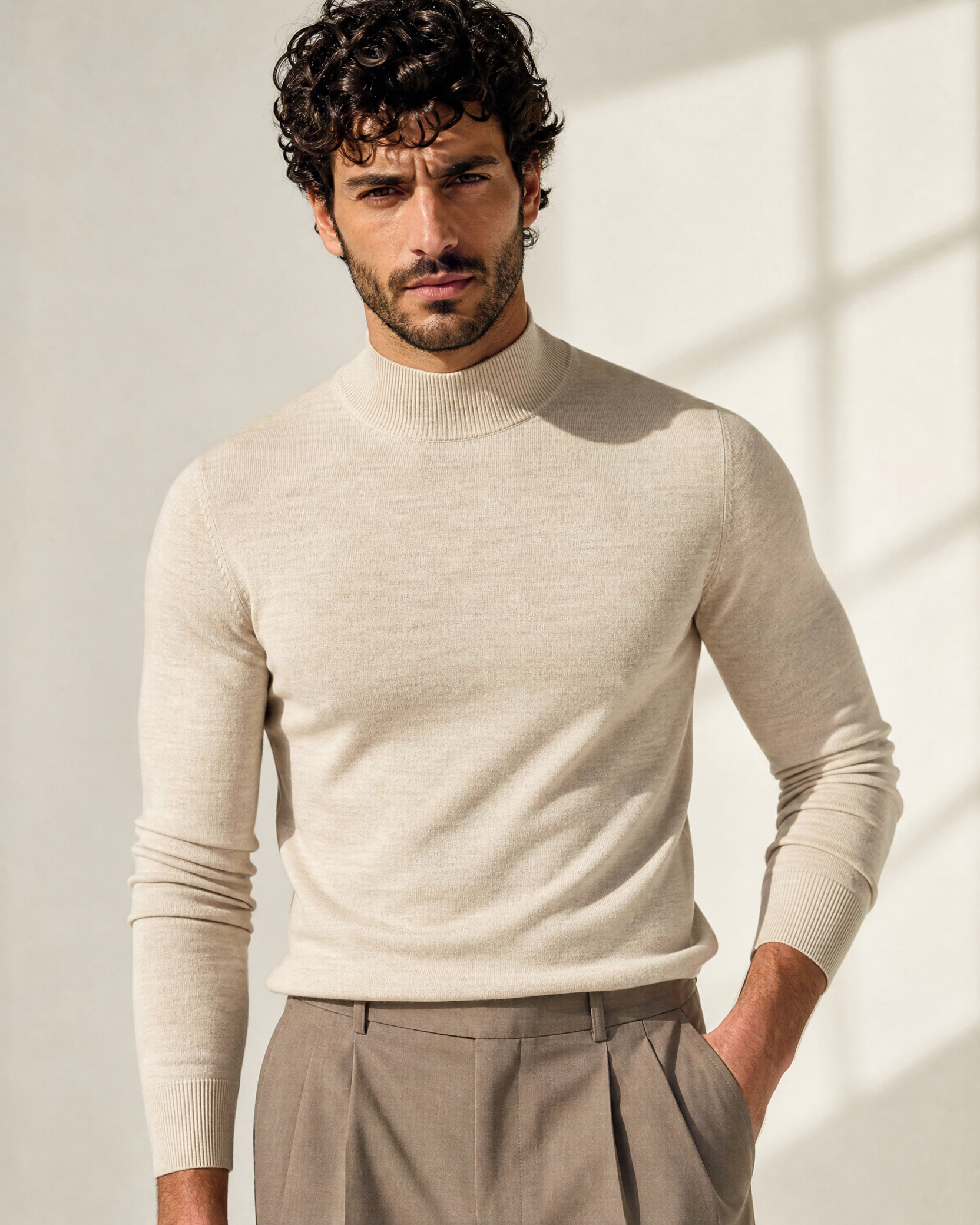 BASIC MOCK NECK