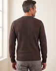 CHAINLINK CREWNECK – CHOCOLATE - Hero Back