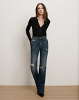 Dylan High Rise Straight Leg
