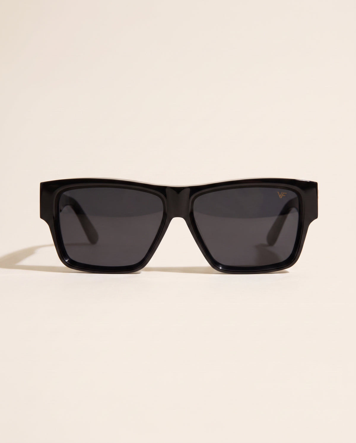 Vintage Frames VF Heir Black Acetate – Black – BLACK / BLACK - Front hero