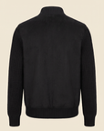 ECO SHEARLING AND SUPER GEELONG JACKET – BLACK - Ghost Back