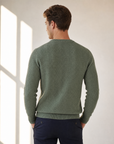HERRINGBONE CREWNECK