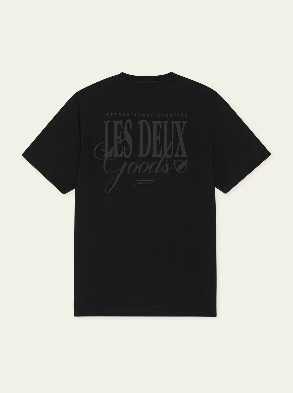 GOODS T-SHIRT - LES DEUX – BLACK - Ghost Back
