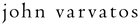 Brand logo john varvatos