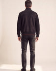 LEAN DEAN DRY EVERBLACK - NUDIE JEANS – DRY EVERBLACK - Full Back Model