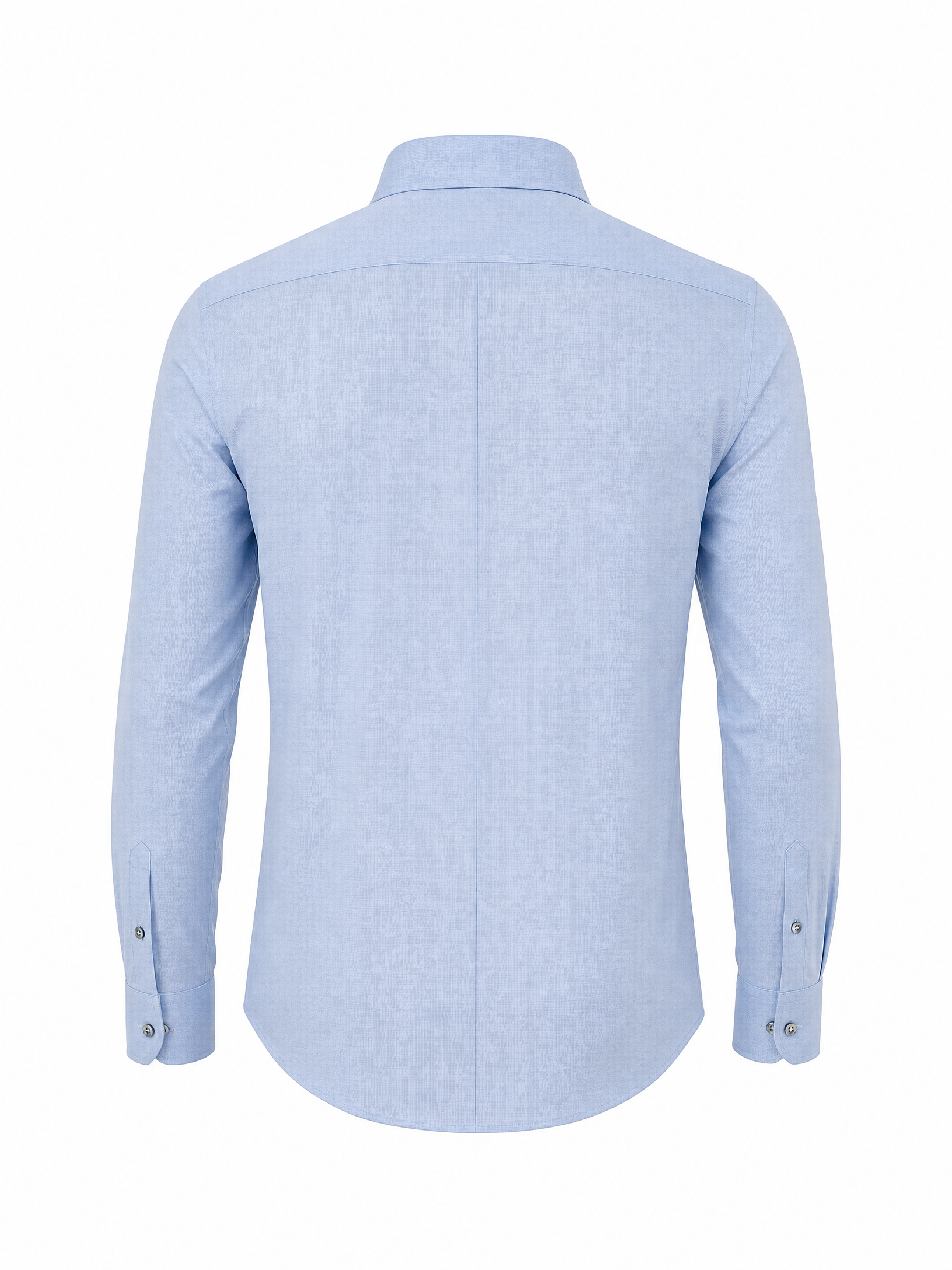 SAND Performance Dobby Shirt – BLUE - Ghost Mannequin Back