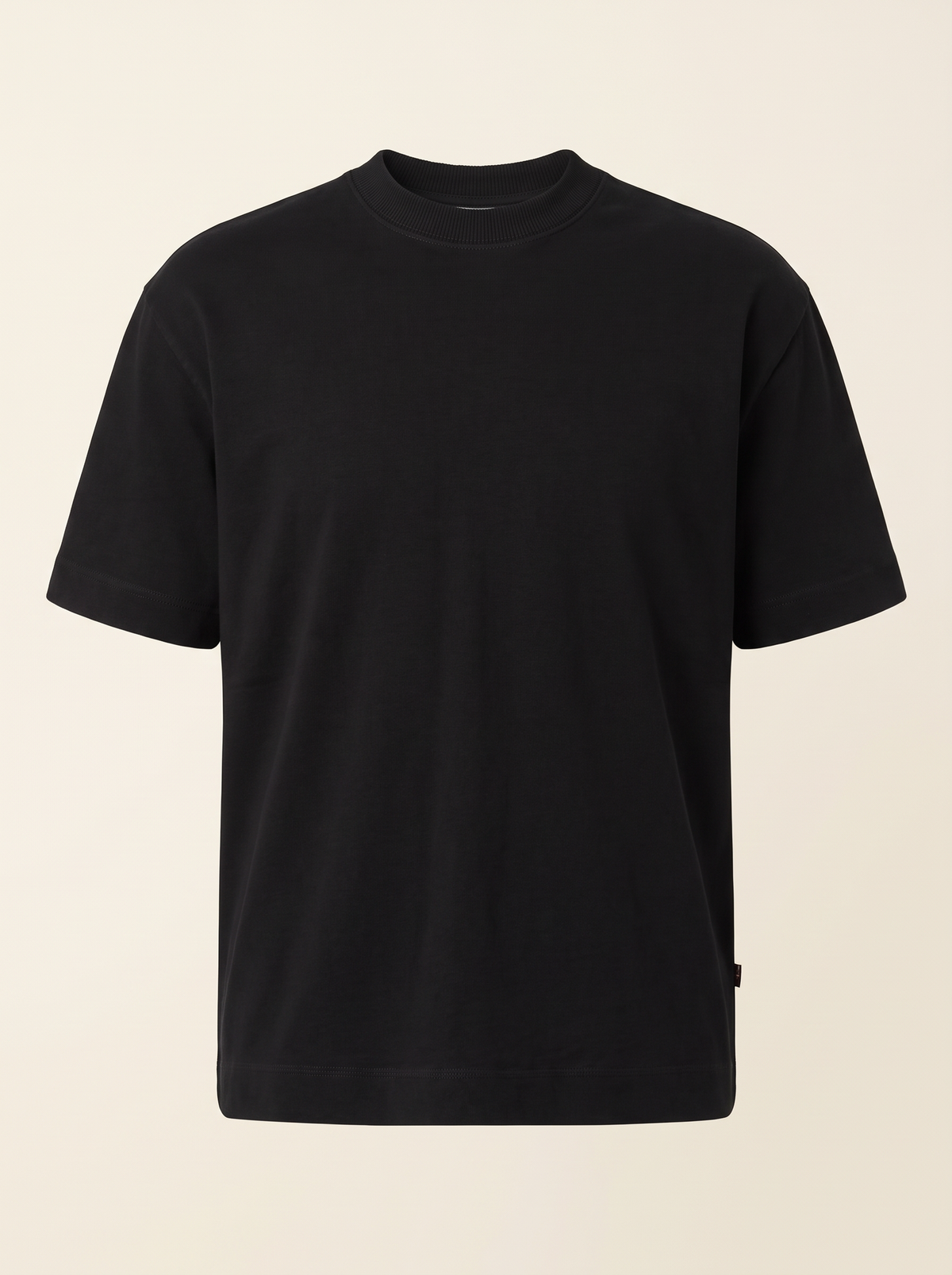 HEAVYWEIGHT T-SHIRT - LES DEUX – BLACK - Ghost Front