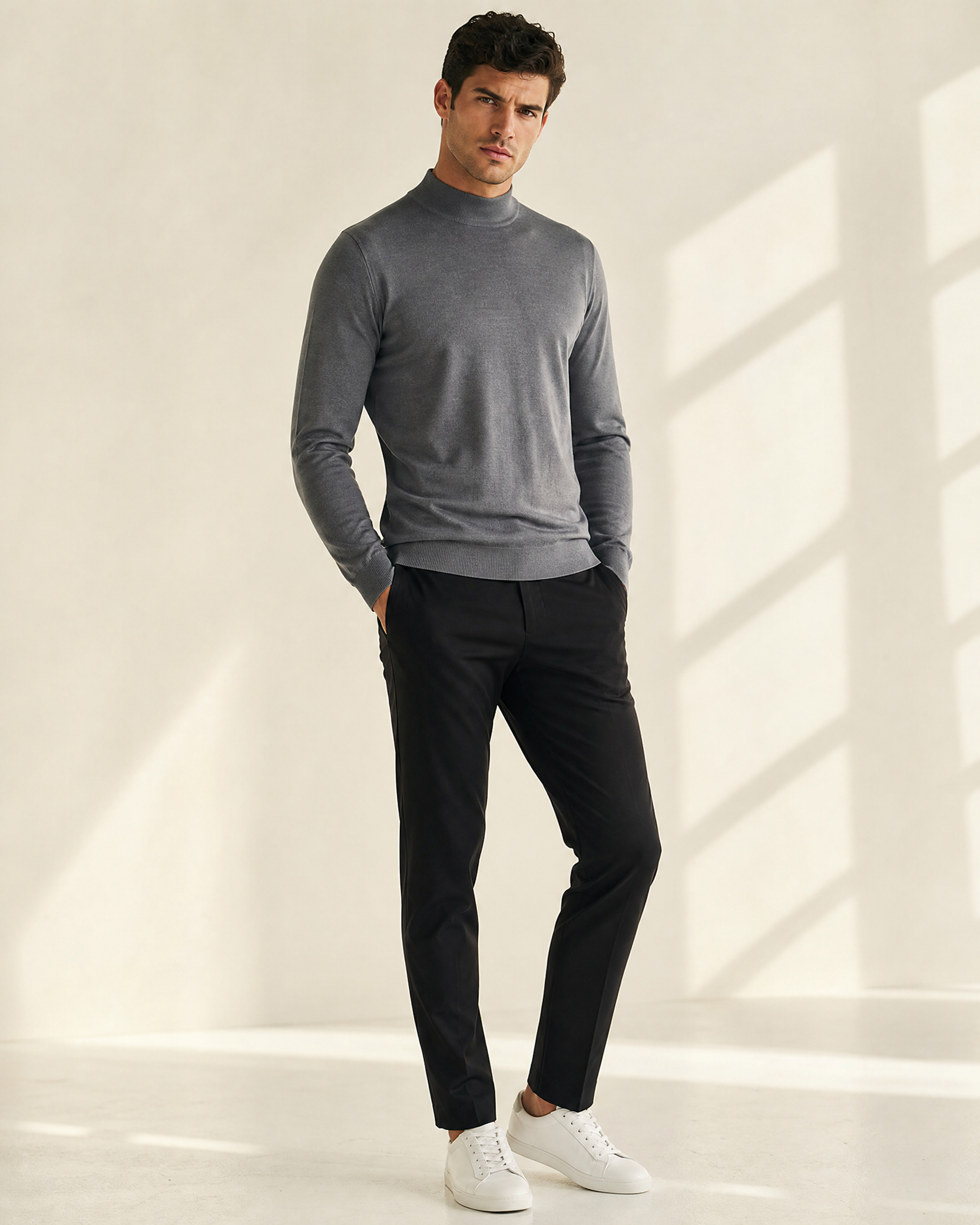 BASIC MOCK NECK