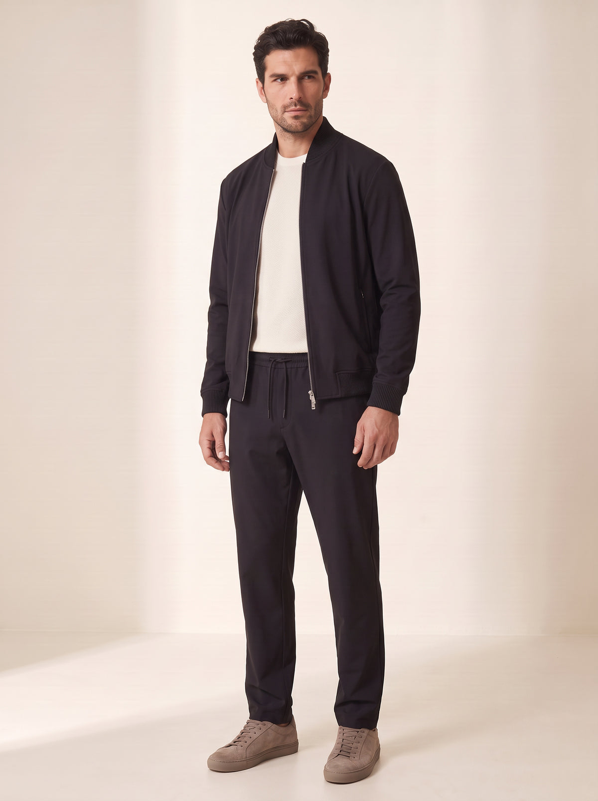 FRADI ST JoggerC Trousers – BLACK - Full Three Quarter