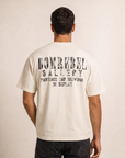 GALLERY T-SHIRT - DOM REBEL – OLD WHITE - Hero Back
