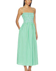 Bianca Shirred Bodice Dress